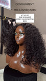 Pre-Loved 16” 5x5 HD Burmese Curly Wig