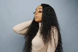 4 BUNDLE DEAL W/ FRONTAL EXOTIC CURLY